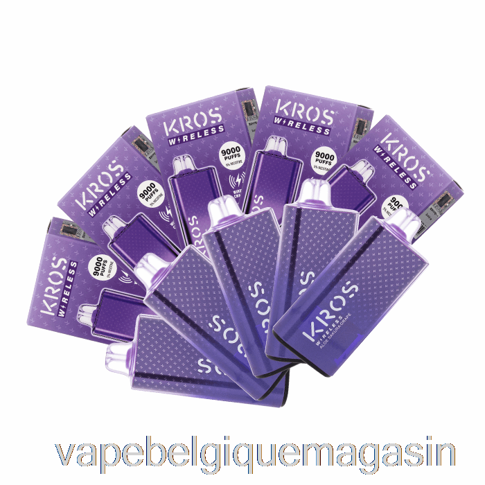 Vape Shop Bruxelles Kros Wireless 9000 Jetable (paquet De 10)